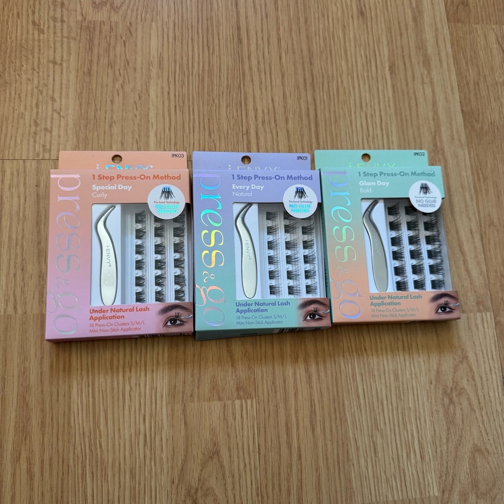 I-envy Press & Go Lash Sets